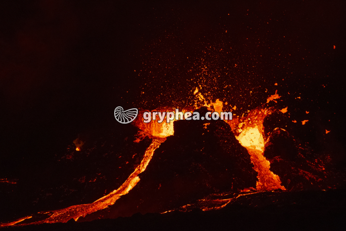 Volcan actif (Fagradalsfjall, Islande) - gryphea.com